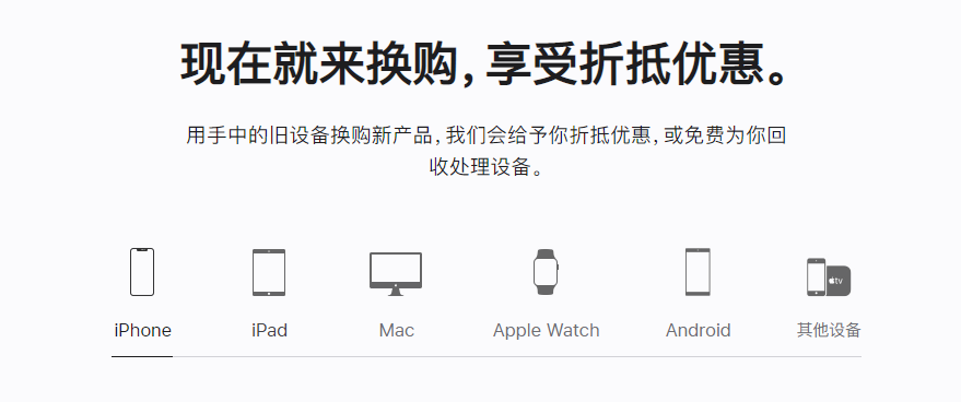 石屏苹果手机维修分享iPhone以旧换新的去处 